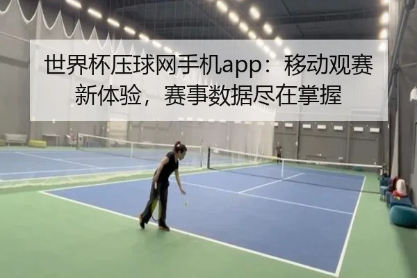 世界杯压球网手机app：移动观赛新体验，赛事数据尽在掌握